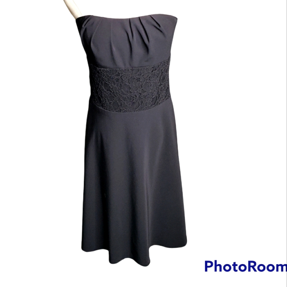 White house/Black market cocktail dress strapless